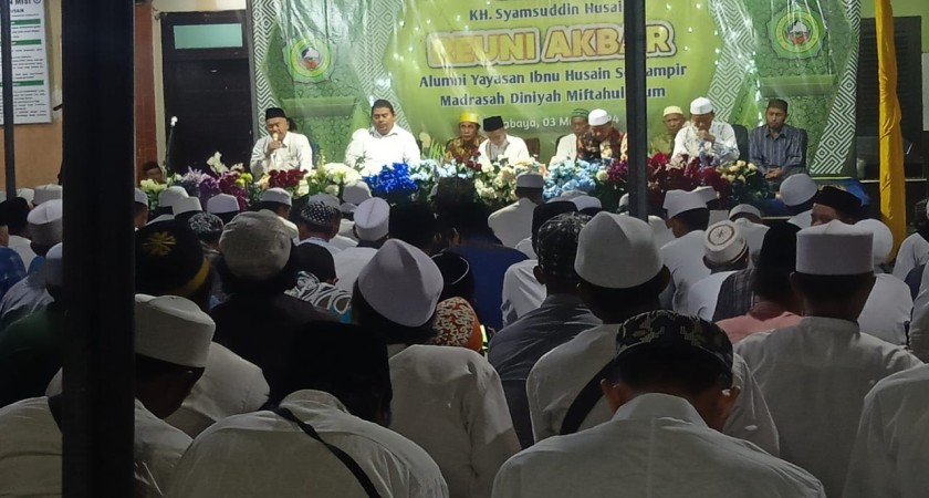 REUNI AKBARA MA IBNU HUSAIN DAN HAUL AKBAR KETUA YAYASAN IBNU HUSAIN PERTAMA MA IBNU HUSAIN